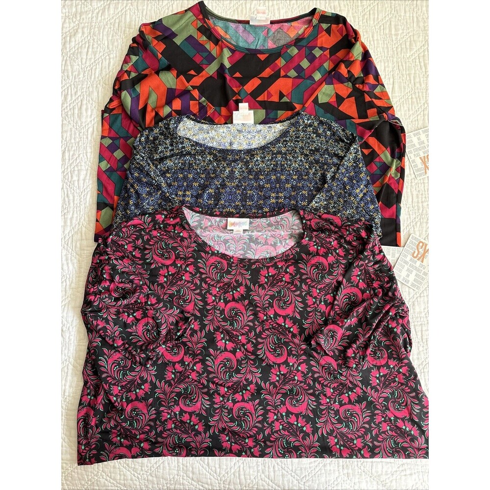 Bundle of 3 Women’s LuLaRoe Irma Top Size XS